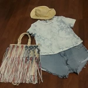 Forever 21 denim top